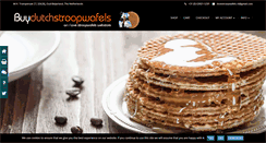 Desktop Screenshot of buydutchstroopwafels.com